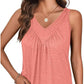 🌸Summer Hot Sale 50%OFF🌸Women’s V-Neck Sleeveless Tank Top – Effortless Comfort & Chic Style! ✨👚