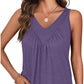 🌸Summer Hot Sale 50%OFF🌸Women’s V-Neck Sleeveless Tank Top – Effortless Comfort & Chic Style! ✨👚