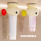 Adorable Goldfish Suction Cup Toothpaste Squeezer