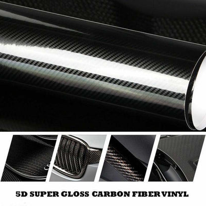 🚗 LIMITED-TIME 50% OFF! 💨 Carbon Fiber Vinyl Wrap – Bubble-Free, Stylish, Resistant ✨