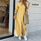 🌸Summer Sale -50% off🌸Women's Trendy Long Sleeve Shirt Dress