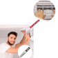 AC Fin Comb and Condenser Fin Straightener Cleaner, Durable Stainless Steel Evaporator Radiator Repair Tool, Adjustable Air Conditioner Fin Cleaning Brush for Home and Car AC Units