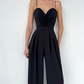 💖Limited Sale 50% OFF💖Women's Solid Color Camisole Waist-slimming Straight Jumpsuit