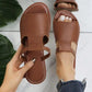 🌸Women's Fashion Comfortable Flat Sandal Slippers🌸（ 50% discount）