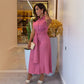 🔥2025 New arrivals - 50% OFF🌺Women's Elegant Sleeveless Button Down Shirt Long Dress