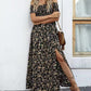 💖👗Limited Sale 50% OFF🌹Women's Elegant Floral Off-Shoulder Dress