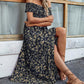 💖👗Limited Sale 50% OFF🌹Women's Elegant Floral Off-Shoulder Dress