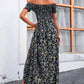 💖👗Limited Sale 50% OFF🌹Women's Elegant Floral Off-Shoulder Dress