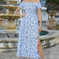 💖👗Limited Sale 50% OFF🌹Women's Elegant Floral Off-Shoulder Dress
