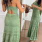 💖👗Limited Sale 50% OFF🌹 Women's Elegant Hollow Out Halter Dress
