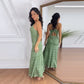 💖👗Limited Sale 50% OFF🌹 Women's Elegant Hollow Out Halter Dress