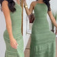 💖👗Limited Sale 50% OFF🌹 Women's Elegant Hollow Out Halter Dress