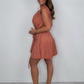 💖👗Limited Sale 50% OFF🌹 Women's Elegant Solid Color V-Neck Sleeveless Dress