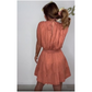 💖👗Limited Sale 50% OFF🌹 Women's Elegant Solid Color V-Neck Sleeveless Dress