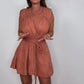 💖👗Limited Sale 50% OFF🌹 Women's Elegant Solid Color V-Neck Sleeveless Dress
