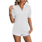 💖LAST DAY SPECIAL PRICE💖Women's Casual V-Neck Short Sleeve Top