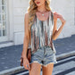 🌈Summer New Arrivals 💝Specials⏰Women's Casual Fashion Round Neck Printed Sleeveless Tank Top
