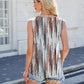 🌈Summer New Arrivals 💝Specials⏰Women's Casual Fashion Round Neck Printed Sleeveless Tank Top