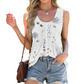 🌈Summer New Arrivals 💝Specials⏰Women's Casual Fashion Round Neck Printed Sleeveless Tank Top