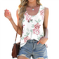 🌈Summer New Arrivals 💝Specials⏰Women's Casual Fashion Round Neck Printed Sleeveless Tank Top