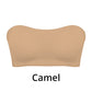 Women's Strapless Wireless Bra with Side Closure