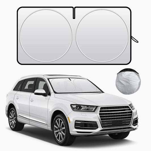 Foldable Car Windshield Sunshade with Storage Bag