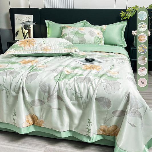 Breathable & Cooling Quilt 4-Piece Set