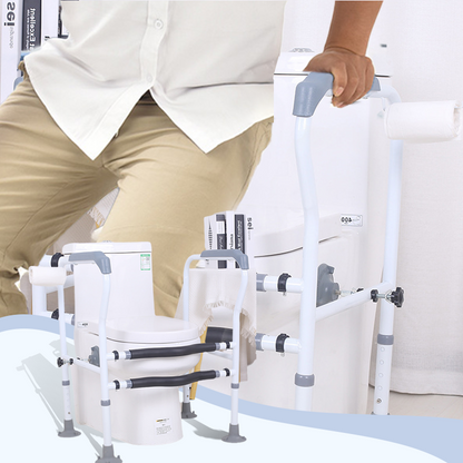 ⏳🔥LIMITED-TIME 50% OFF! ⏰Toilet Safety Rails for Seniors🚽