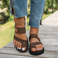 Women's Casual Flat Slip On Mesh Sandals