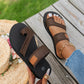 Women's Casual Flat Slip On Mesh Sandals