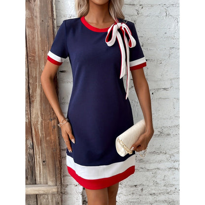 Women's Elegant A-Line Mini Dress