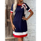Women's Elegant A-Line Mini Dress