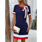 Women's Elegant A-Line Mini Dress