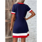 Women's Elegant A-Line Mini Dress