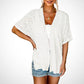 🔥Summer Hot Sale 49％ OFF💝2025 New Stylish Flowy Short Sleeve Cardigan
