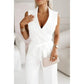 ☀️Women's Sleeveless V-Neck Solid Jumpsuit🕊️