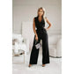 ☀️Women's Sleeveless V-Neck Solid Jumpsuit🕊️
