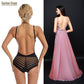 Women's Sexy Backless U-Plunge Push-Up Shapewear Bodysuit