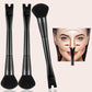 2-in-1 U-Shape Nose Contour & Setting Brush