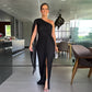 🌸New Arrival 50%OFF💖 Women's Elegant Off-Shoulder Slit Maxi Dress👗