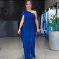 🌸New Arrival 50%OFF💖 Women's Elegant Off-Shoulder Slit Maxi Dress👗