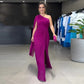 🌸New Arrival 50%OFF💖 Women's Elegant Off-Shoulder Slit Maxi Dress👗