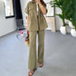 🎉Hot Sale 49% OFF🎉Women's Workwear Drawstring Casual Cargo 2-piece Set
