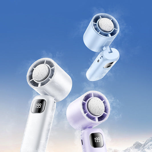 ☀Summer Hot Sale 50%OFF❄️Portable & Rechargeable Handheld Cooling Fan