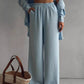 🌸New Arrival 50%OFF💖Women's Button-Down Shirt & Pants 2-Piece Set
