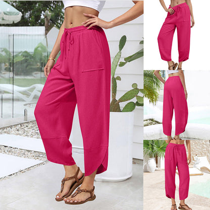 🌸New Arrival 50%OFF💖Women's Casual Wide Leg Ankle Pants