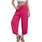 🌸New Arrival 50%OFF💖Women's Casual Wide Leg Ankle Pants