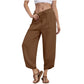 🌸New Arrival 50%OFF💖Women's Casual Wide Leg Ankle Pants