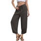 🌸New Arrival 50%OFF💖Women's Casual Wide Leg Ankle Pants