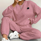 🌸New Arrival 50%OFF💖Casual Long Sleeve Knit Pullover & Pants 2-Piece Set